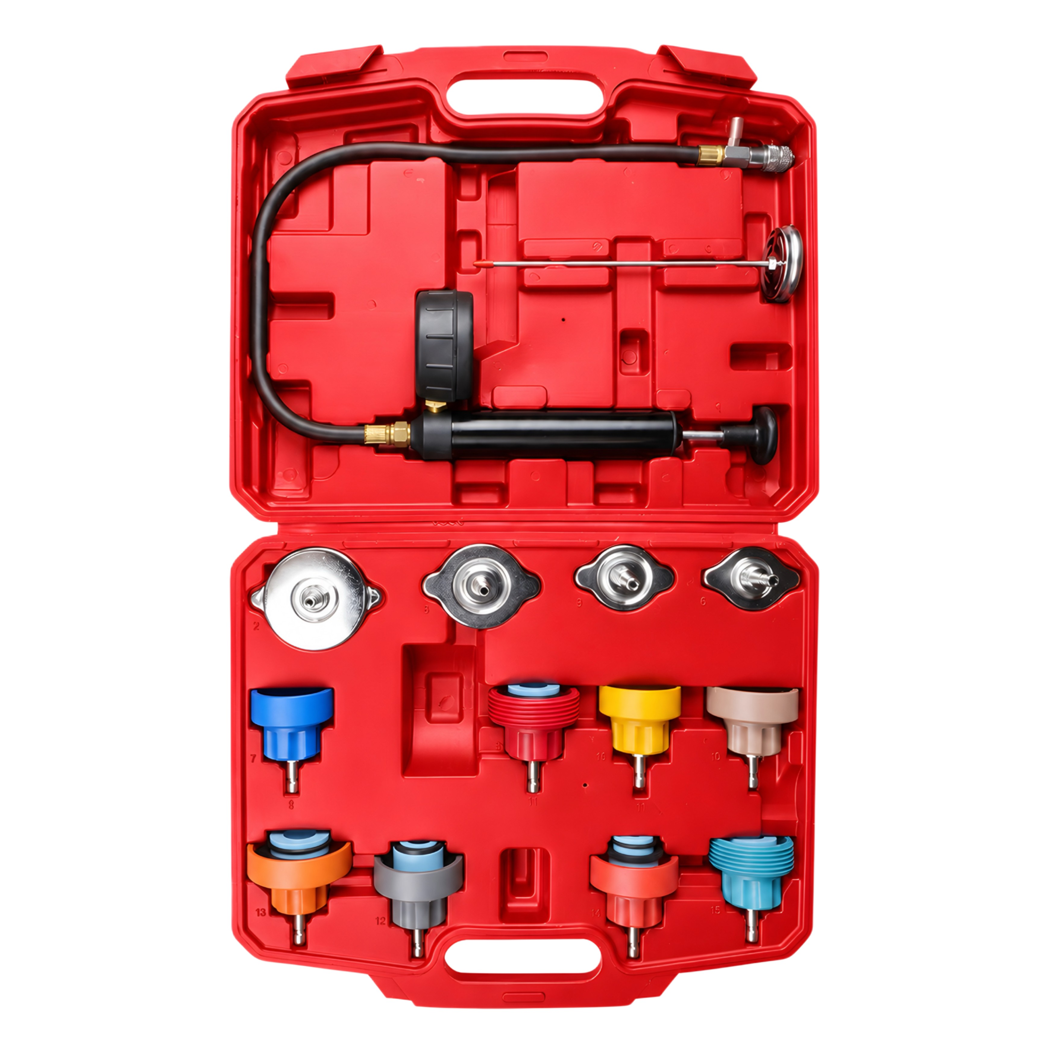 Medidor Fugas de Radiador 14 Pzs
